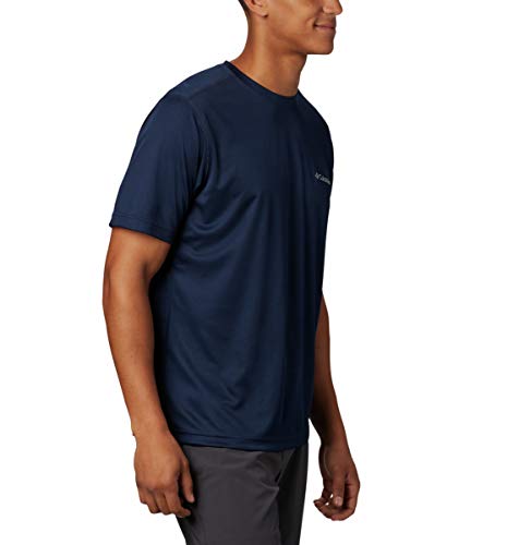 Columbia Men s Meeker Peak Short Sleeve Crew Collegiate Navy