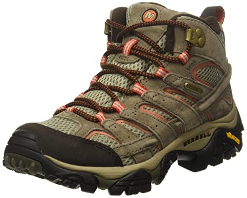 Merrell Women's Moab 2 Mid Waterproof, Bungee Cord