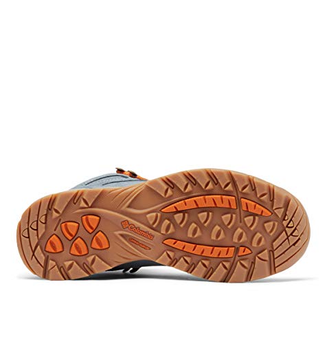 Columbia Women’s Newton Ridge Plus Waterproof Amped Hiking Boot, Waterproof Leather, Mercury/Light Orange