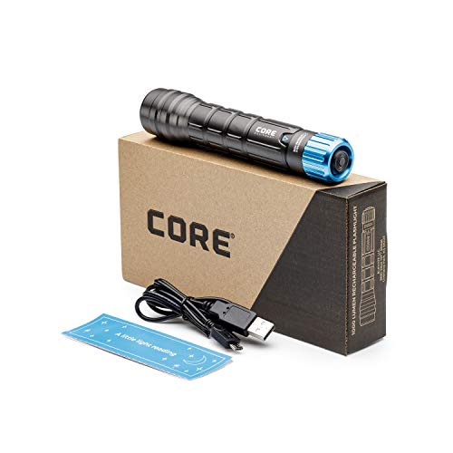 cree led rechargeable flashlight 1000 lumens CORE 1000 Lumen CREE LED Rechargeable Camping Emergency Flashlight