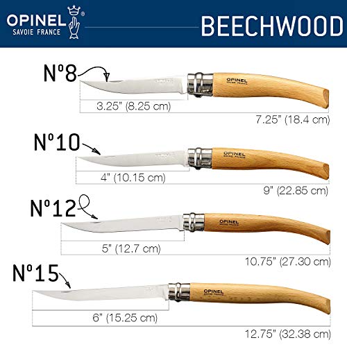 Opinel Slim Series Folding Fillet Knife