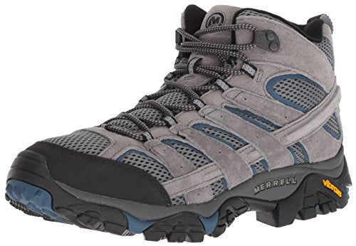 Merrell mens Moab 2 Vent Mid Sneaker, Castle/Wing