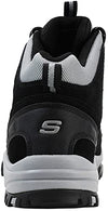 Skechers Men's Relment Pelmo Chukka Waterproof Boot Black/Charcoal 8 X-Wide