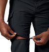Columbia Men's Silver Ridge Convertible Pant, Black