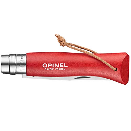 Opinel Colorama Series No. 8 - Stainless Steel Everyday Carry Folding Pocket Knife