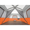 CORE 10 Person Straight Wall Cabin Tent (Orange)