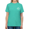 Sea Green Teton Short Sleeve is a nature tee shirt that lets anyone explore or adventure wherever they go.
