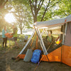 CORE 11 Person Family Cabin Tent with Screen Room (Orange)