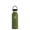 Hydro Flask Standard Mouth Bottle with Flex Cap, Olive
